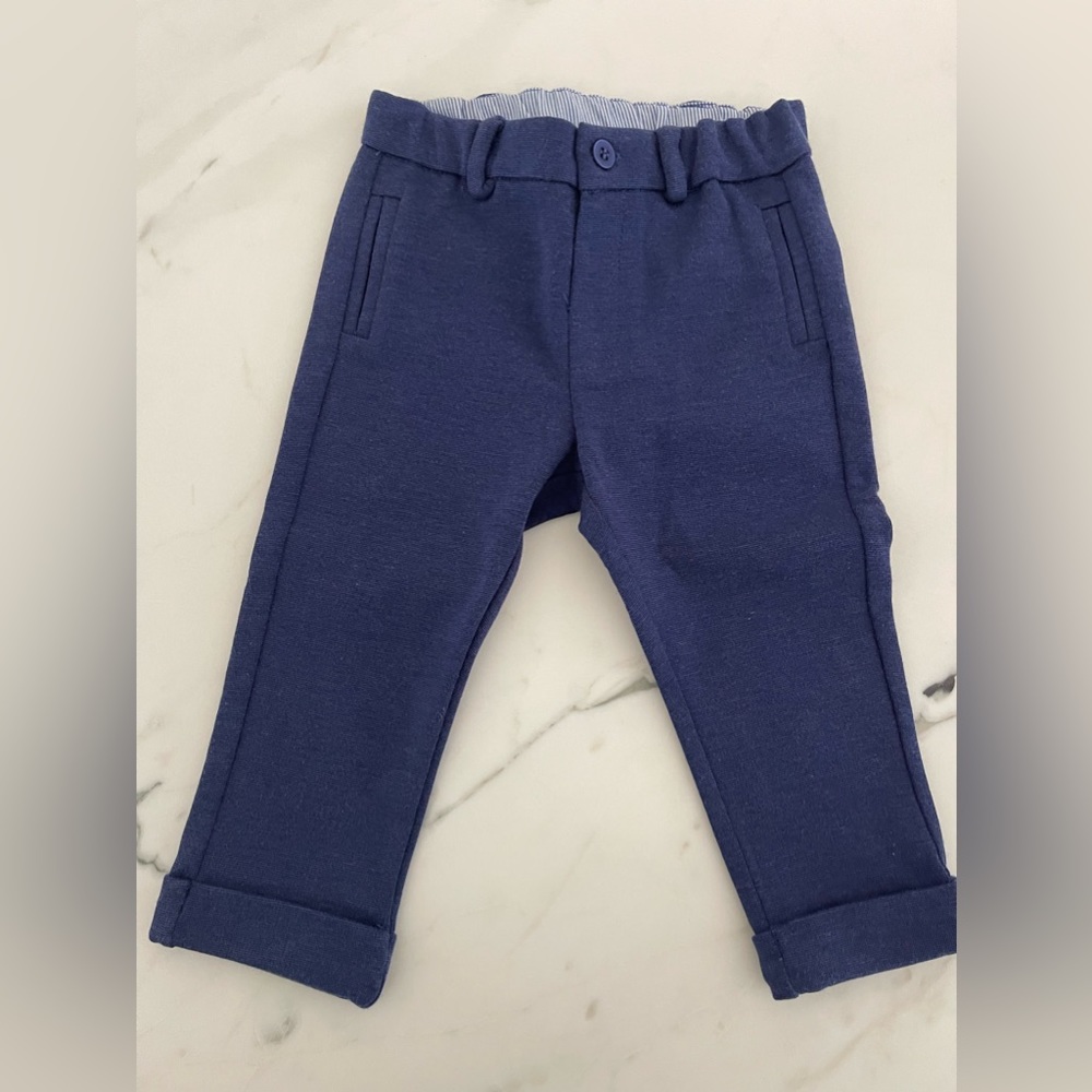 Mayoral Blue Pants 6 month old, never worn